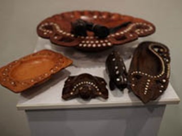 selection of carved goods